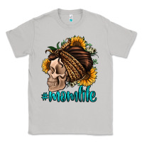 Moon Dust momlife skull with bandana Classic Tee - Jasminsmagicworld