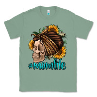 Sage momlife skull with bandana Classic Tee - Jasminsmagicworld
