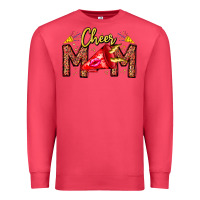 Cardinal cheer mom Premium Sweatshirt - CowhideDigitalArt