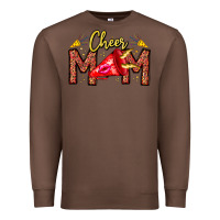 Chestnut cheer mom Premium Sweatshirt - CowhideDigitalArt