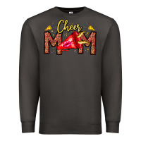 Smoke cheer mom Premium Sweatshirt - CowhideDigitalArt