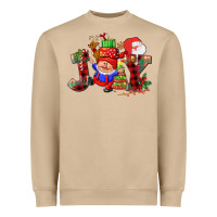 Mushroom christmas joy  gnome Heavyweight Sweatshirt - CowGirlArtShop