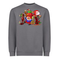 Storm christmas joy  gnome Heavyweight Sweatshirt - CowGirlArtShop