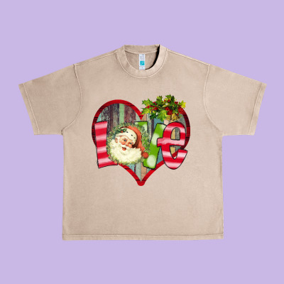 Love Christmas Urban Heavy Tee Designed By Bettercallsaul