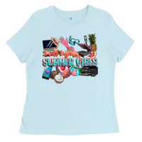 Small Businesses Summer Vibe Ladies Tee | Teevron