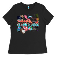 Black small businesses summer vibe Ladies Tee - NancyCooperArtShop