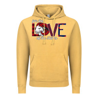 Vintage Mustard For the Love of the Rams Vintage Hoodie - Bettercallsaul