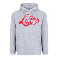 Heather Grey Minnie Mouse Heavyweight Hoodie - CowhideDigitalArt