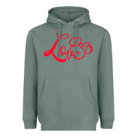 Sage Minnie Mouse Heavyweight Hoodie - CowhideDigitalArt