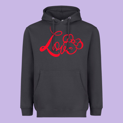 Minnie Mouse Heavyweight Hoodie Designed By Cowhidedigitalart