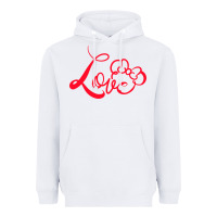 White Minnie Mouse Heavyweight Hoodie - CowhideDigitalArt