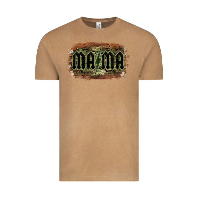 Camouflage Patterned Mama Tried Vintage Tee by Bettercallsaul | Teevron