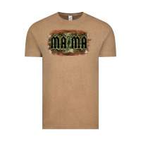 Vintage Coffee Camouflage Patterned Mama Tried Vintage Tee - Bettercallsaul