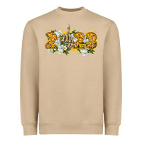 2023 Skeleton Middle Finger New Year Heavyweight Sweatshirt | Teevron