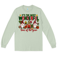 Matcha It's the most wonderful time of the year Long Sleeve Tee - NancyCooperArtShop