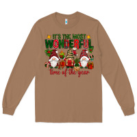Toasted Coconut It's the most wonderful time of the year Long Sleeve Tee - NancyCooperArtShop