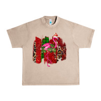 French Oak christmas flamingo Urban Heavy Tee - Bettercallsaul