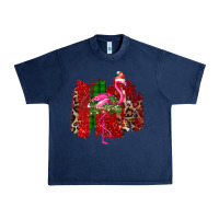 Navy christmas flamingo Urban Heavy Tee - Bettercallsaul