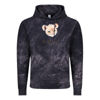 Cloud Black lion cute animals Vintage Hoodie - RanaPortraitStore