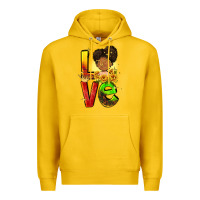 Lemon Love Juneteenth Premium Hoodie - FaDigitalArtStudio