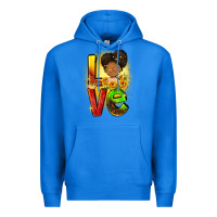 True Royal Love Juneteenth Premium Hoodie - FaDigitalArtStudio