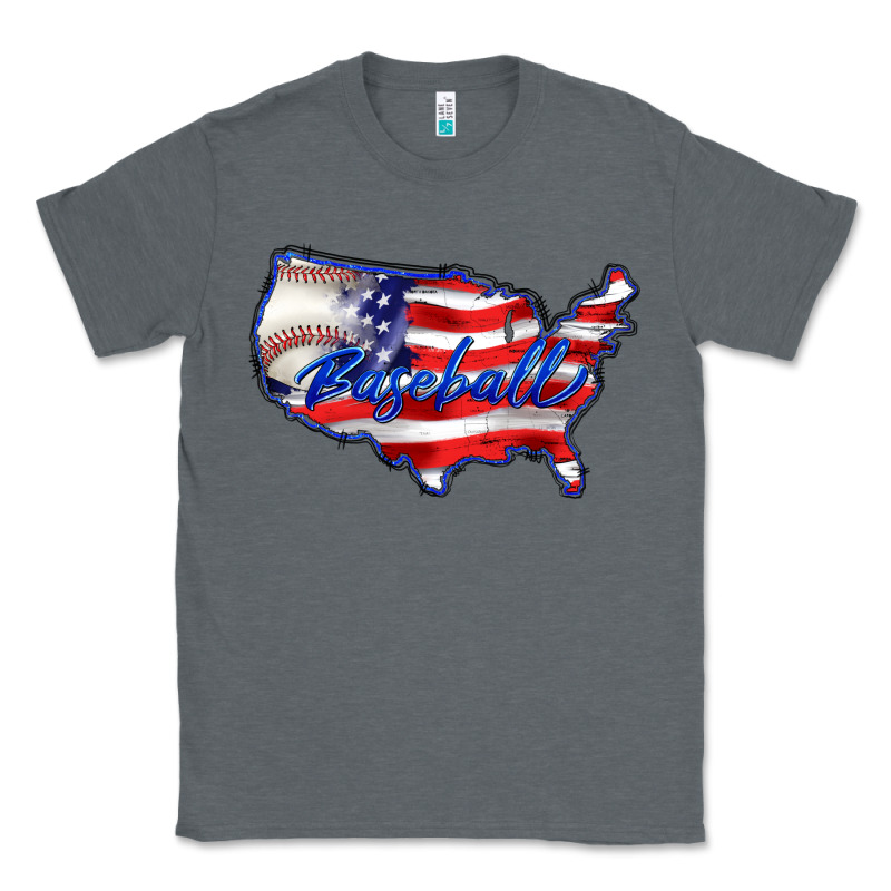 Usa Flag Baseball Classic Tee by BarkalooDesign | Teevron