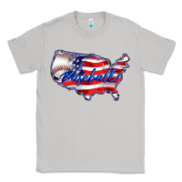 Moon Dust usa flag baseball Classic Tee - BarkalooDesign