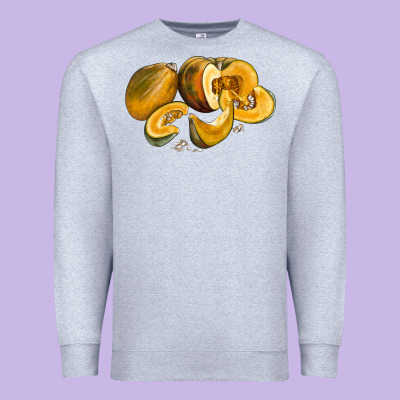 Pumpkin Premium Sweatshirt Designed By Lillyallendesigns