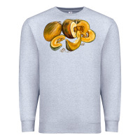 Heather Grey Pumpkin Premium Sweatshirt - LillyAllenDesigns
