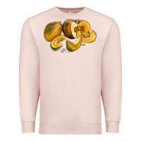 Pale Pink Pumpkin Premium Sweatshirt - LillyAllenDesigns
