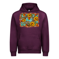 Mauve Wine Fall Urban Hoodie - Artiststas
