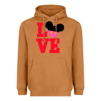 Meerkat Minnie Mouse Heavyweight Hoodie - CowhideDigitalArt