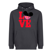 Smoke Minnie Mouse Heavyweight Hoodie - CowhideDigitalArt