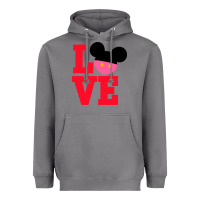 Storm Minnie Mouse Heavyweight Hoodie - CowhideDigitalArt