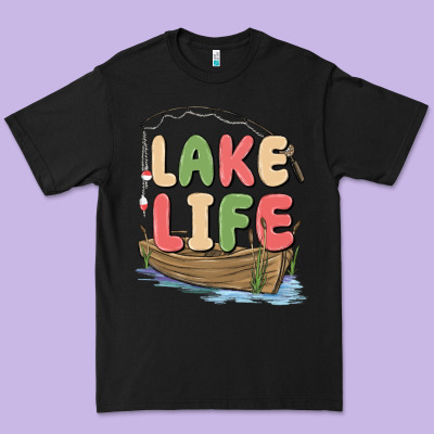 Lake Life Premium Tee Designed By Maliassmallbusiness