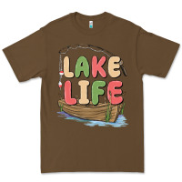 Cacao lake life Premium Tee - MaliasSmallBusiness