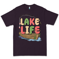 Plum lake life Premium Tee - MaliasSmallBusiness