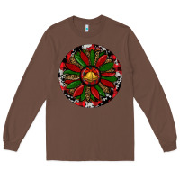 Chestnut Sunflower Christmas Long Sleeve Tee - RanaPortraitStore