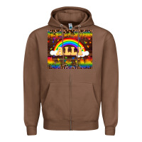 Chestnut Ally Zipper Hoodie - FaDigitalArtStudio