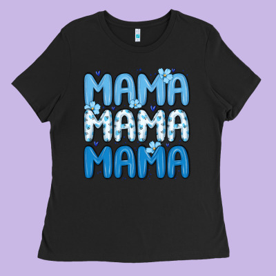 Valentines Day Mama Ladies Tee Designed By Maliassmallbusiness