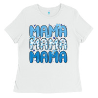 White valentines day mama Ladies Tee - MaliasSmallBusiness