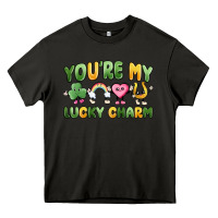 Asphalt you're my lucky charm Heavy Core Tee - MaliasSmallBusiness