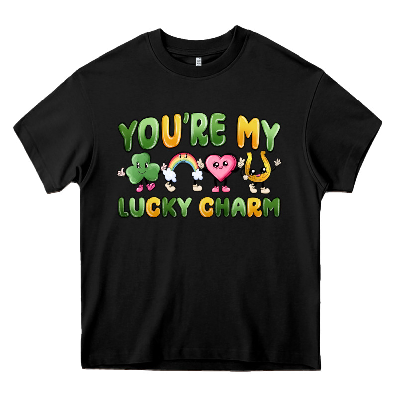 You're My Lucky Charm Heavy Core Tee by MaliasSmallBusiness | Teevron