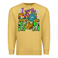 Antique Gold I'm The Cool Mom Premium Sweatshirt - CowhideDigitalArt