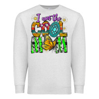 Oatmeal Heather I'm The Cool Mom Premium Sweatshirt - CowhideDigitalArt