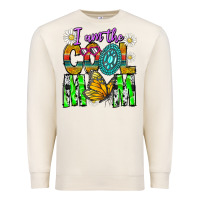 Sandshell I'm The Cool Mom Premium Sweatshirt - CowhideDigitalArt