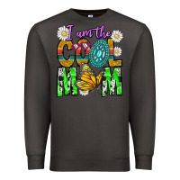 Smoke I'm The Cool Mom Premium Sweatshirt - CowhideDigitalArt