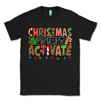 Black christmas spirit activate Classic Tee - Jasminsmagicworld