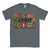 Charcoal Heather christmas spirit activate Classic Tee - Jasminsmagicworld