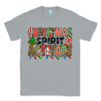 Heather Grey christmas spirit activate Classic Tee - Jasminsmagicworld
